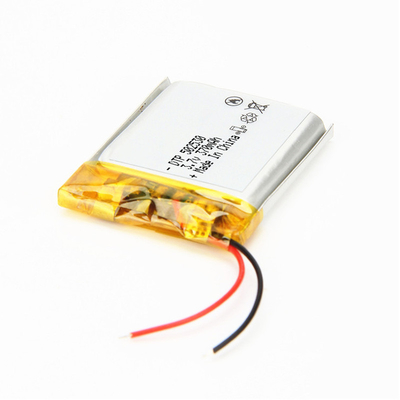 502530 Rechargeable Lithium Ion Polymer Battery Pack 3.7V 370mAh