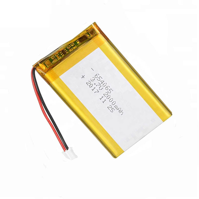 Toy Cars Lithium Ion Polymer Battery Pack 654065 With Connector